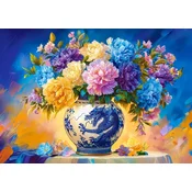 Castorland - Puzzle Cvetje v kitajskem porcelanu - 500 kosov