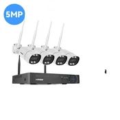 OEM Varnostni sistem kamer, 5MP ločljivost, nočni vid, dvosmerna avdio komunikacija -5MP 4PCS Kamera -None, (5000137625)