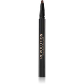 Makeup Revolution London Bushy Brow Pen olovka za obrve 0,5 ml nijansa Dark Brown za žene