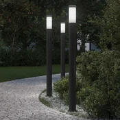 Stupic za zidne lampe 3 kom 110 cm od nehrdajuceg celika IP44