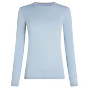 Ženska majica Icebreaker Merino 200 Oasis LS Crewe Zinc Blue L