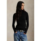 Pulover Polo Ralph Lauren ženski, črna barva, 211976982