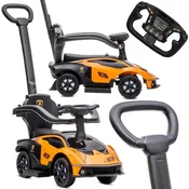 shumee Voziček za vožnjo s potiskačem Lamborghini Essenza SCV12 oranžen