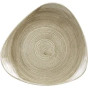 CHURCHILL Stonecast Antique Taupe plitek krožnik, trikotnik, premer: 265 mm (12 kos)
