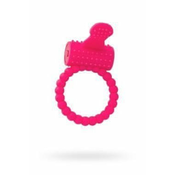 Gardj Europe A-TOYS, vibrirajoči obroč za penis, silikon, roza, O3,5 cm