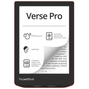 POCKETBOOK citac e-knjiga 634 Verse Pro Passion Red/ 16GB/ 6"/ Wi-Fi/ BT/ USB-C/ ceški/ crv