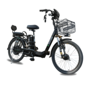 E MOTION Elektricni bicikl Skocko 22, Crni