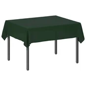vidaXL Klobučevina za mizo Pravokotna Temno zelena 140 x 160 cm