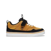 Timberland za fante. TB0A6H44EZ01 Stone Jump Usnjene superge rjave barve (32), Rjava, Ravna stran, Velcro, Priložnostno, otroška moda