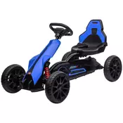 Homestar Pedalni gokart nastavljivo sedež 100x58x585 cm modra