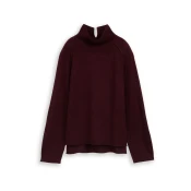 TOM TAILOR Pulover burgund