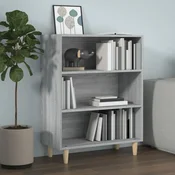 Vidaxl vidaXL Omarica, siva, hrast sonoma, 69,5 x 32,5 x 90 cm