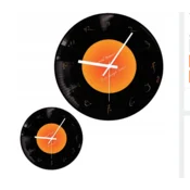 shumee Stenska ura v obliki vinilne plošče, vinilna dekoracija, za darilo