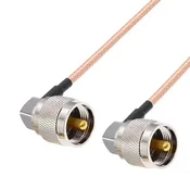 shumee Pigtail UHF vtič/UHF vtič KOTNI RG316 30 cm