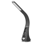 Rabalux - LED Zatemnitvena namizna svetilka na dotik z zaslonom LED/5W/230V črna