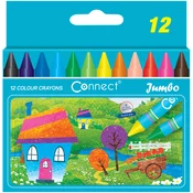 Školski pribor CONNECT Voštane boje 12/1 JUMBO