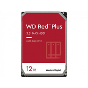 WD HDD 12TB WD120EFBX RED PLUS 7200RPM 256MB