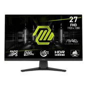 MSI 27 inca MAG 272F FHD 1920x1080 IPS 200Hz gaming monitor