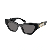 SWAROVSKI Ženske naocare za sunce 0SK6021 100181 53, Polarizovane, Crne