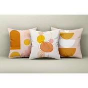 Aberto Design Set dekorativnih jastucnica Asr_plw25-34, 43x43 cm, 3 komada, Šarena