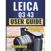 Leica Q3 43 user guide