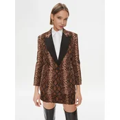 Pinko Suknjič Ginger 102481 A1EK Rjava Regular Fit