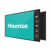 HISENSE 50“ 50DM66D 4K UHD 500 nita Digital Signage Display - 24/7 Operation