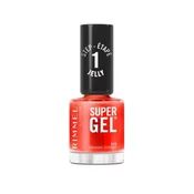 Rimmel Super Gel STEP1 lak za nohte 12 ml Odtenek 018 orange sorbet