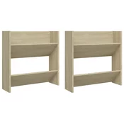 Den Stenska omara za cevlje 2 kosa sonoma hrast 60x18x60 cm