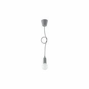 Siva viseca svjetiljka o 5 cm Rene – Nice Lamps