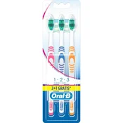 Oral-B Spazzolini Classic Care Medio 3 Pezzi
