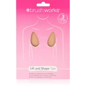 Brushworks Assorted Complexion samolepilni trak za prsi 3 kos