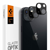 slomart zaščitni aparat spigen optik.tr camera protector 2-pack iphone 13 mini/13 black