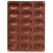 shumee Rjavi silikonski modelček za piškote 32x24,5x2 cm
