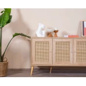 Hanah Home Konzola Calvin, 80x180x41 cm, Hrast