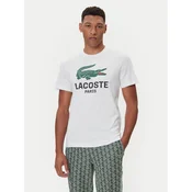 Lacoste Majica TH5634 Bela Regular Fit
