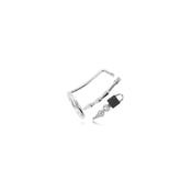 METAL HARD CHASTITY COCK RING URETRAL