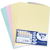 Karton za kopiranje u boji Clairefontaine - A4, 50 listova, pastelne boje