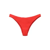 Pull&Bear Bikini hlačke rdeča