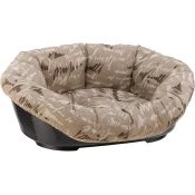 Ležaljka za pse i macke SOFA 2 s jastucicem - 52 x 39 x 21 cm
