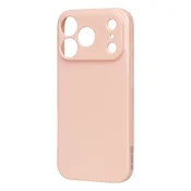 OBAL:ME sijajni ovitek za Apple iPhone 17 Pro, pudrasto roza