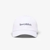 Čepica Sporty & Rich Serif Logo Hat White Universal