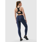 Womens 4F Sports Leggings - Navy Blue