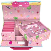 ALLTOYS Kovček za nakit Flamingo