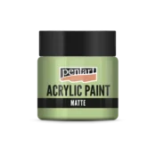 Akrilna barva mat - 50 ml - mojito zelena
