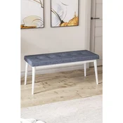 Hanah Home klupa Pera Bench, 105 cm, dimljeno / bela
