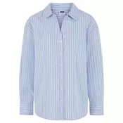 Urban Classics Bluza mornarsko plava / svijetloplava / bijela