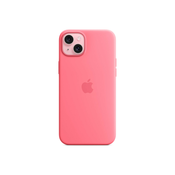 Apple silikonski ovitek za iPhone 15 Plus z MagSafe - Pink