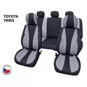 Cappa Avtoprevleke Perfetto TM Toyota Yaris črna/siva