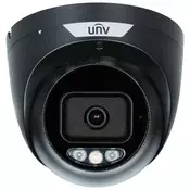 Uniview IPC3638SS-ADF28KMC-I1-ČRNA 4K UHD IP varnostna kamera z IR in belo LED svetlobo